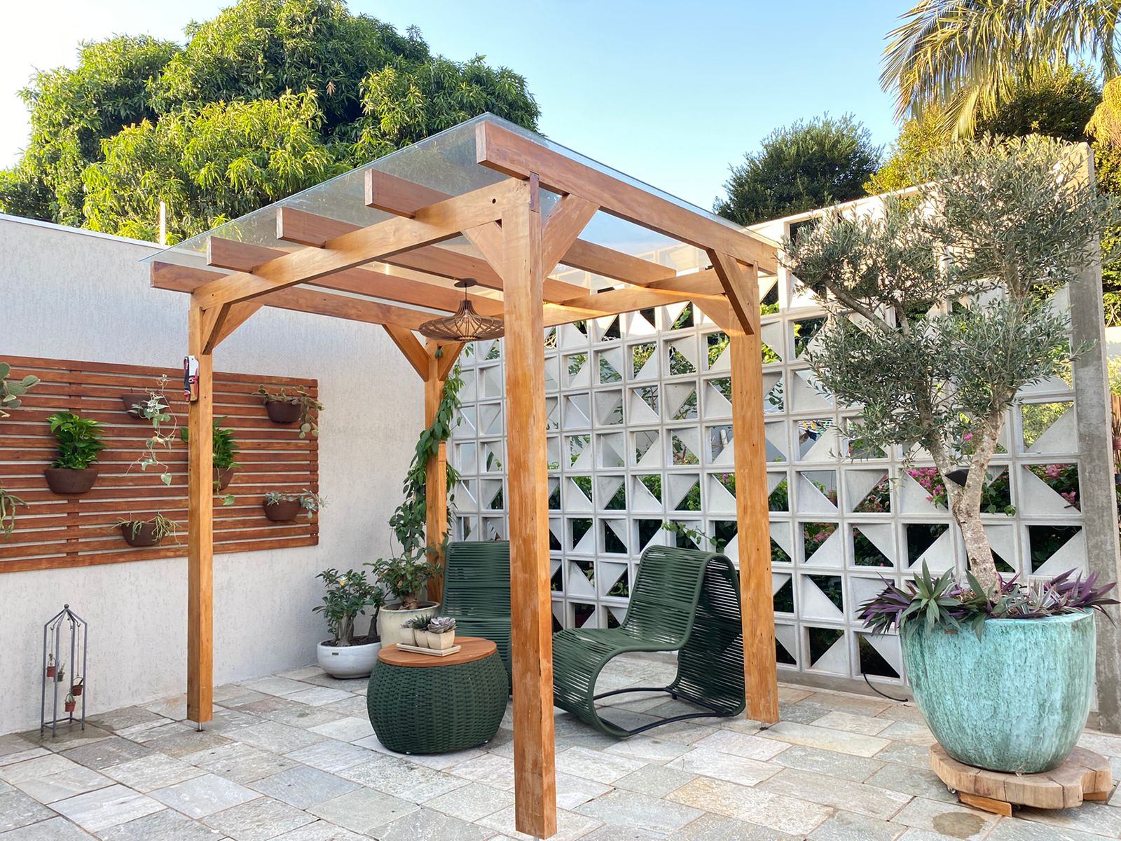 POLTRONA SIDNEY EM ALUMINIO E CORDA NAUTICA - Imagem 2