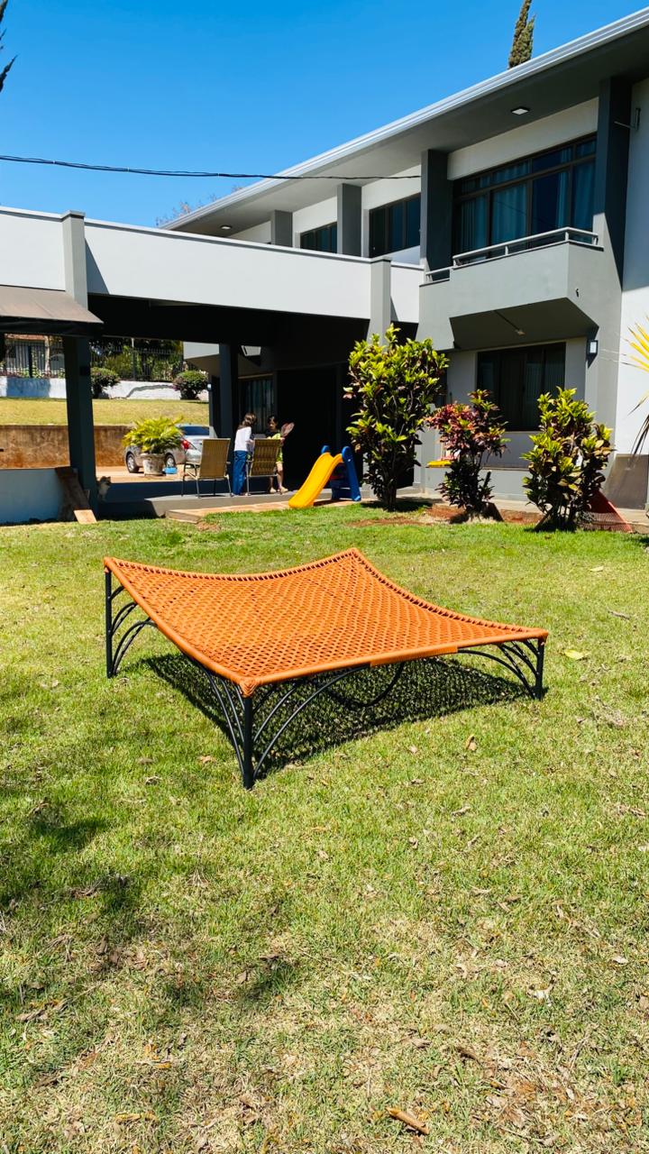 REDE ANGRA EM ALUMINIO E TRICO NAVAL - Imagem 3