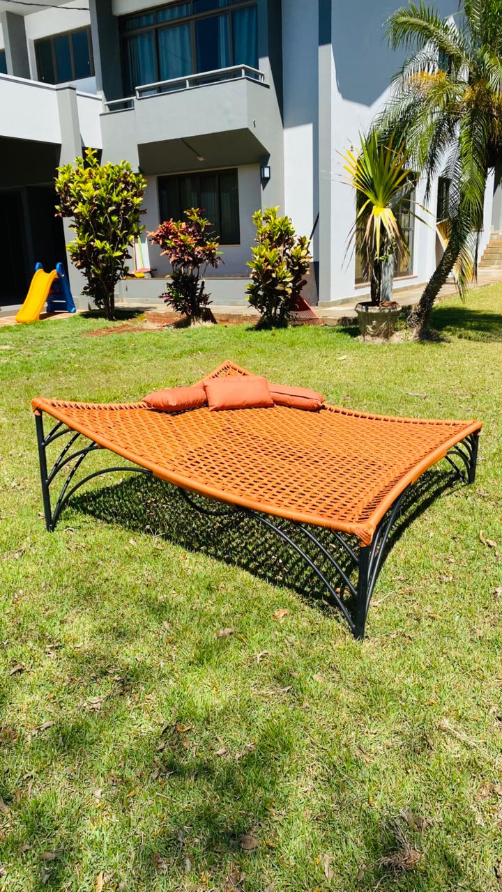 REDE ANGRA EM ALUMINIO E TRICO NAVAL